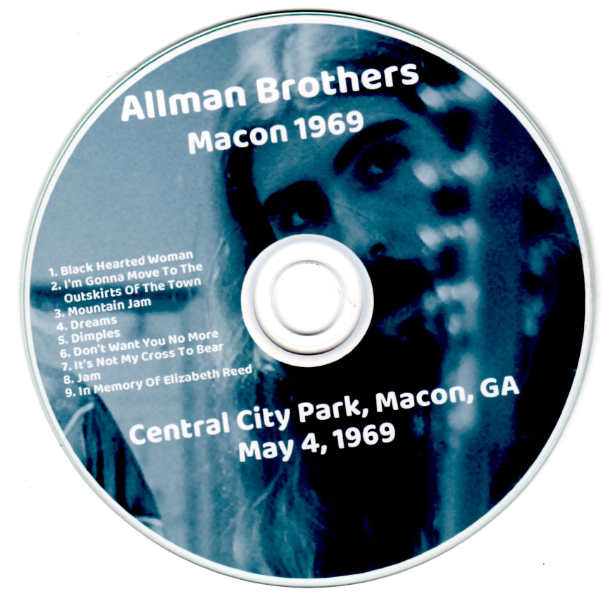 Allman Brothers: Central City Park, Macon, GA May 4, 1969 (1CD) - Image 3