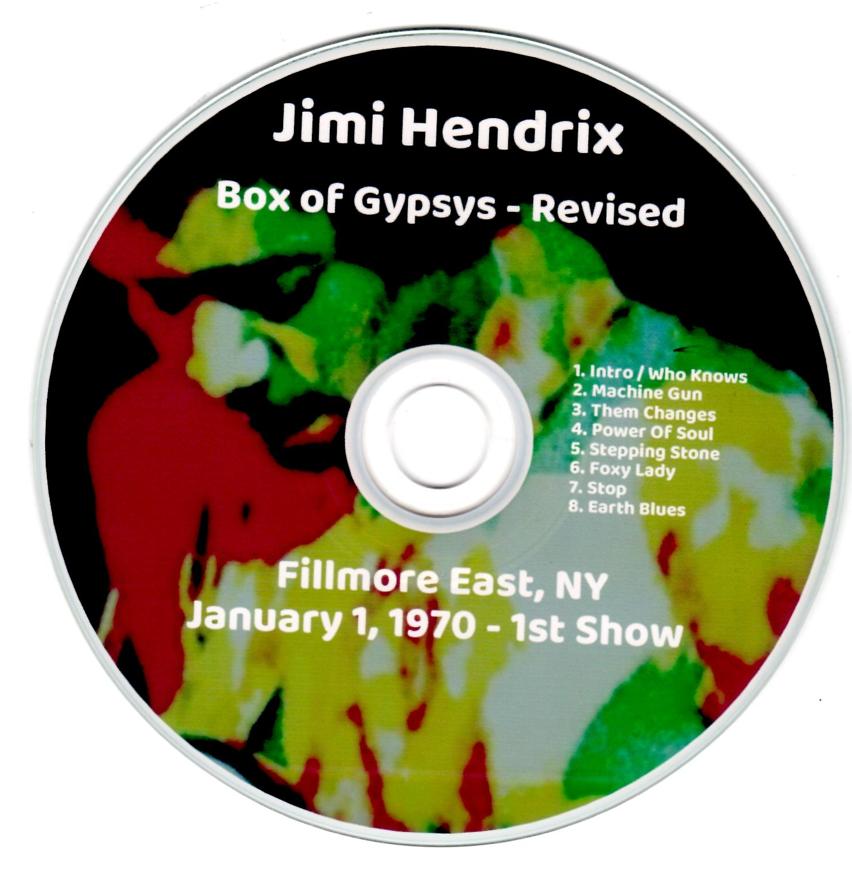 Jimi Hendrix: Box of Gypsys - Revised -
The Complete Live recordings by the Band Of Gypsys Live Concert (2 Single CDs + 2 Double CDs=6CD) - Image 10