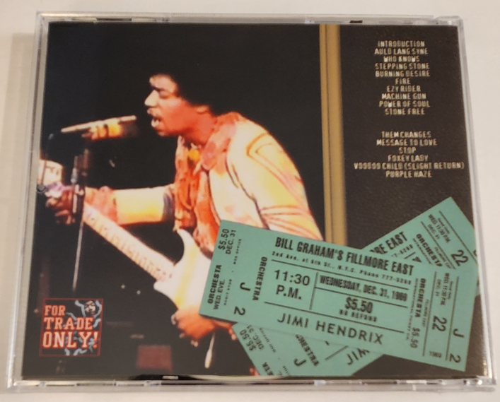 Jimi Hendrix: Box of Gypsys - Revised -
The Complete Live recordings by the Band Of Gypsys Live Concert (2 Single CDs + 2 Double CDs=6CD) - Image 5