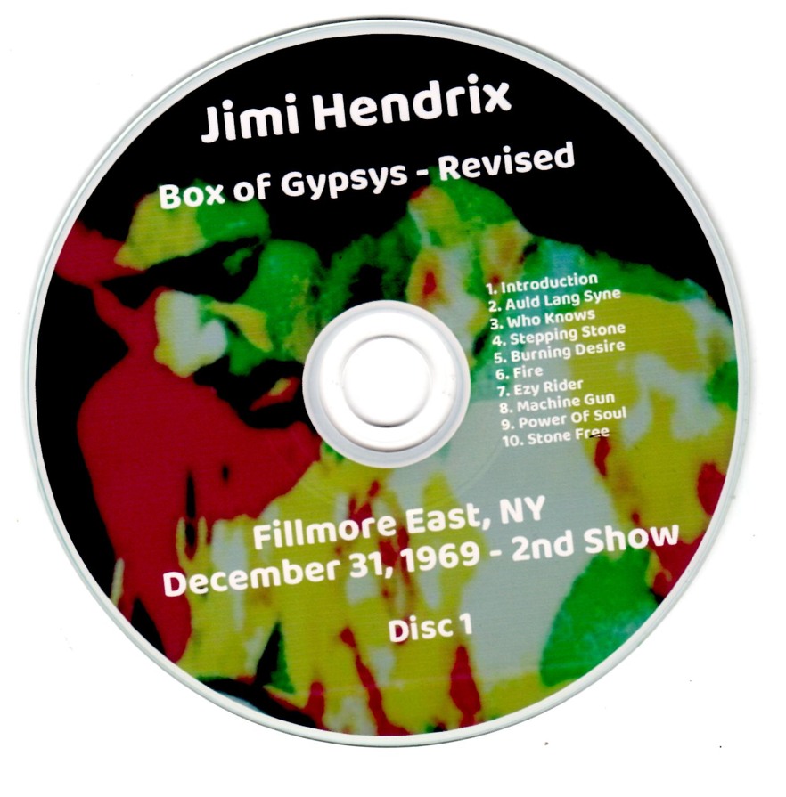 Jimi Hendrix: Box of Gypsys - Revised -
The Complete Live recordings by the Band Of Gypsys Live Concert (2 Single CDs + 2 Double CDs=6CD) - Image 6