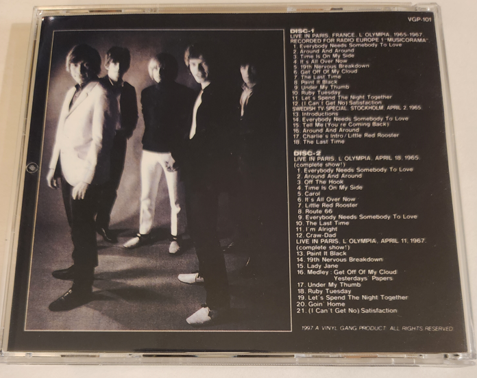 Rolling Stones: A Rolling Stone Gathers No Moss L'Olympia, Paris, 1965-1967 Live Concert (2CD) - Image 2