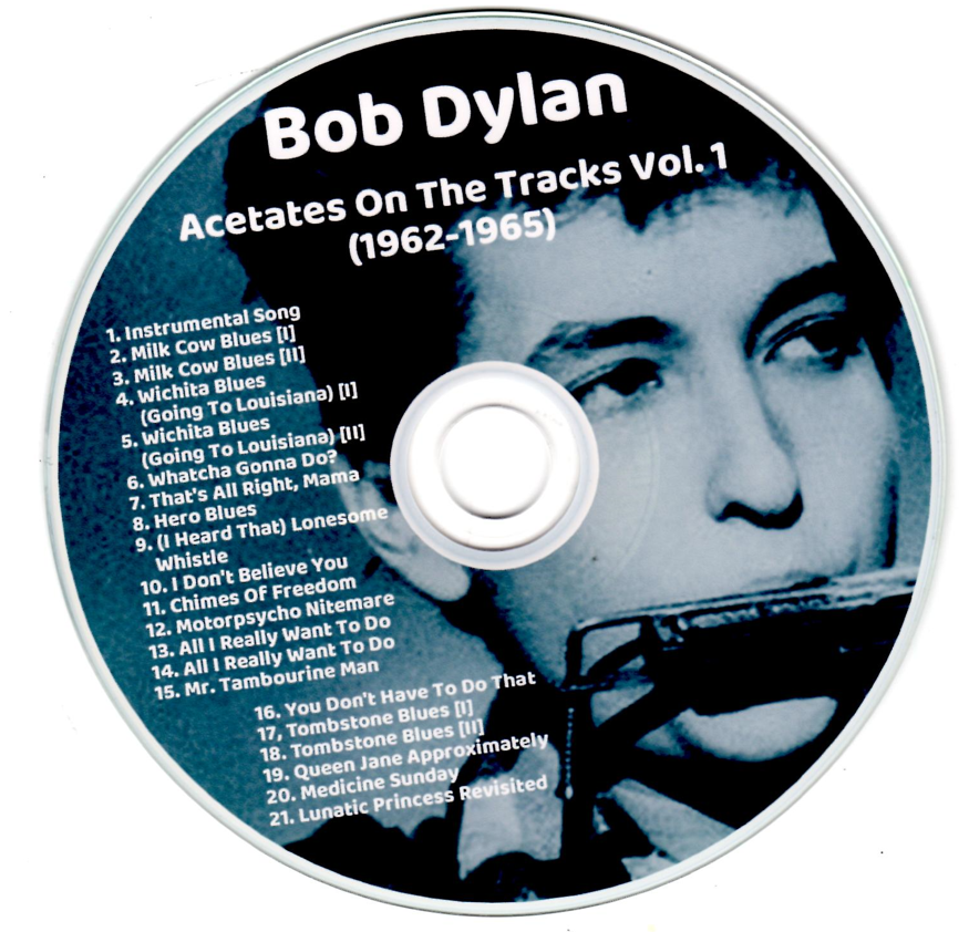 Bob Dylan: Acetates On The Tracks Vol.1-4 (1962-1994) Studio Sessions, Outtakes (4 Single CDs) - Image 3