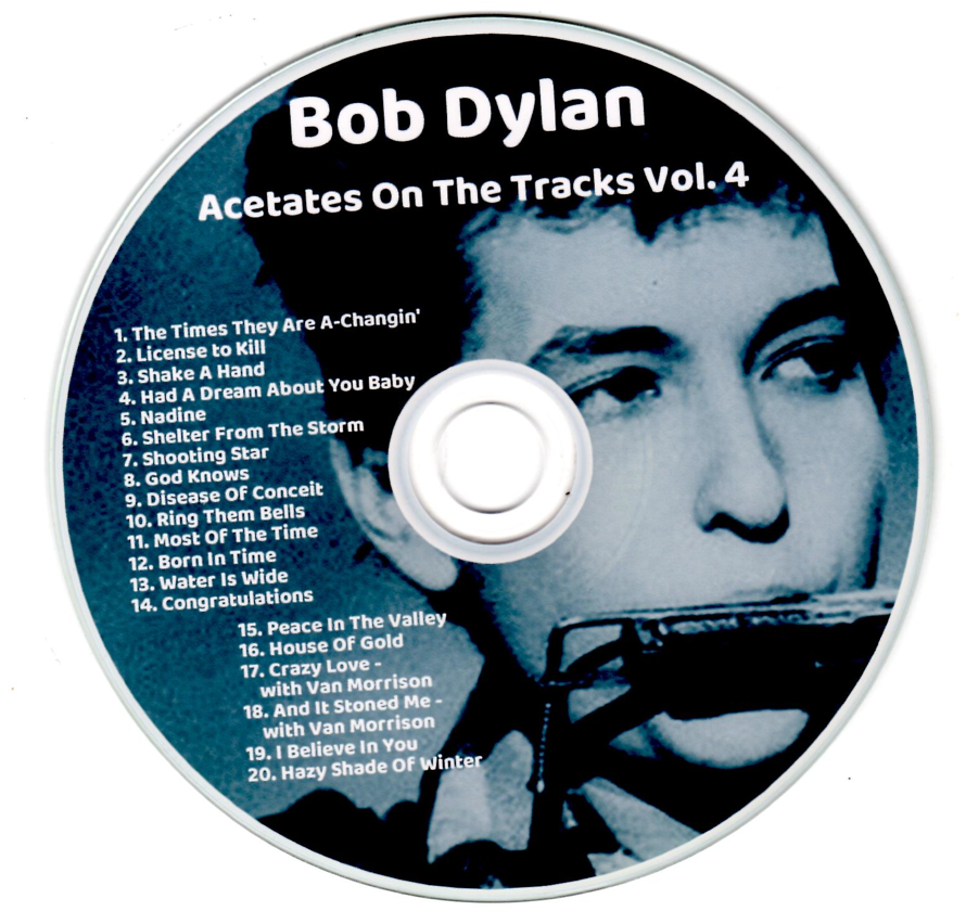 Bob Dylan: Acetates On The Tracks Vol.1-4 (1962-1994) Studio Sessions, Outtakes (4 Single CDs) - Image 12