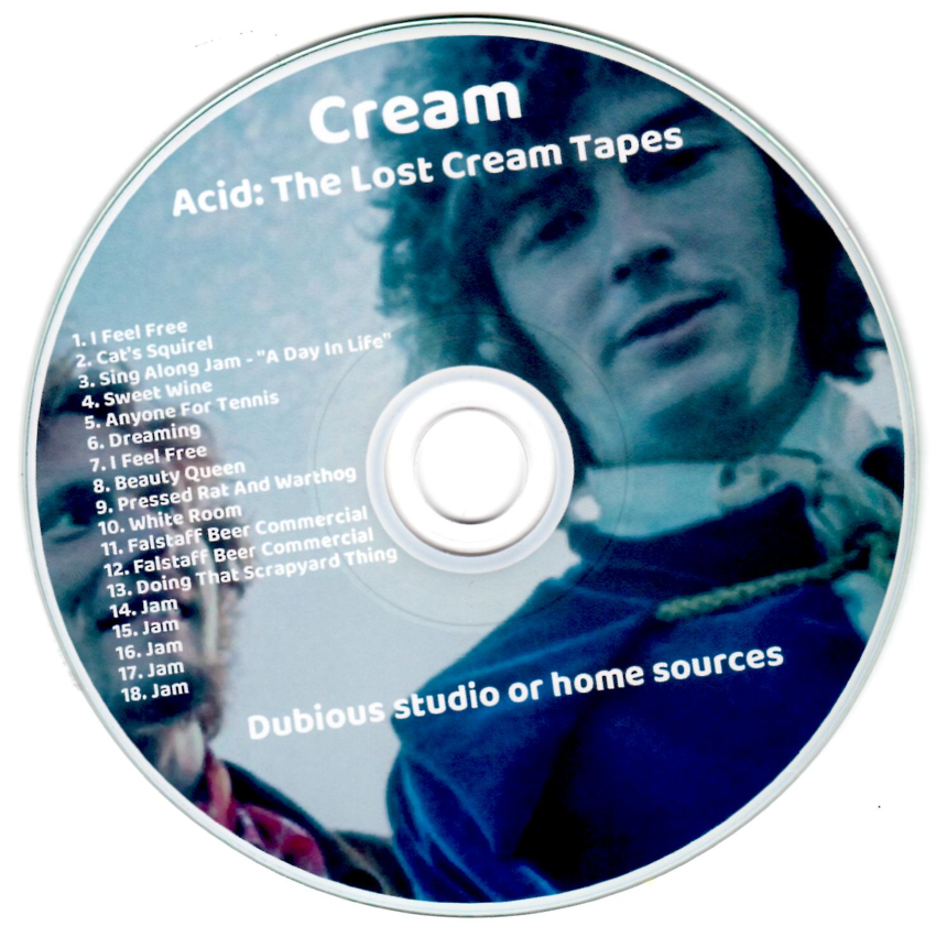 Cream: Acid: The Lost Cream Tapes - Dubious studio or home sources Sessions & Live Concert (1CD) - Image 3