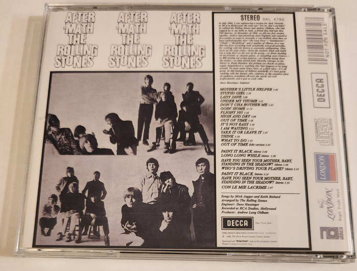Rolling Stones: Aftermath: Teague Raw remaster RCA Studios, Los Angeles, CA December 1965 - September 1966 Sessions, Outtakes (1CD) - Image 2