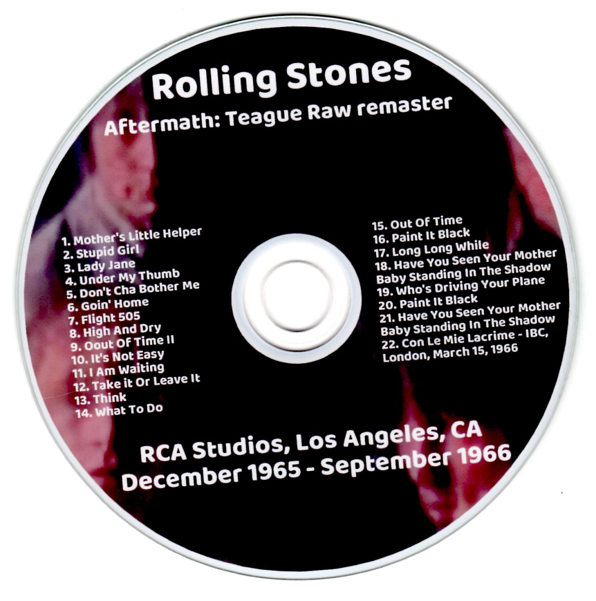 Rolling Stones: Aftermath: Teague Raw remaster RCA Studios, Los Angeles, CA December 1965 - September 1966 Sessions, Outtakes (1CD) - Image 3