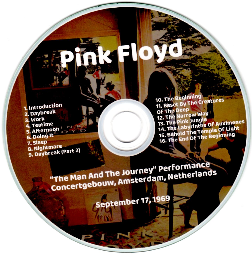 Pink Floyd: Concertgebouw , Amsterdam, Netherlands September 17, 1969 Live Concert (1CD) - Image 3