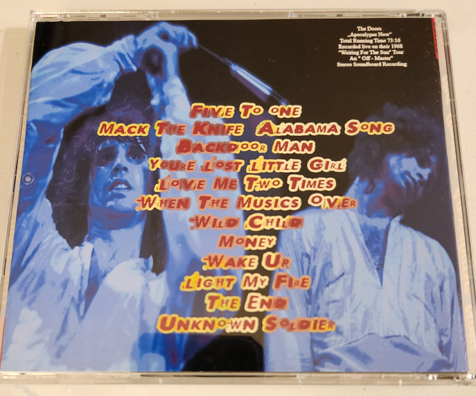 The Doors: Apocalypse Now - Live Concert Compilation (1CD) - Image 2