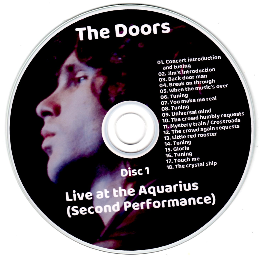 The Doors: The Second Performance - Aquarius Theater July 21, 1969 Live Concert (2CD) - Image 3