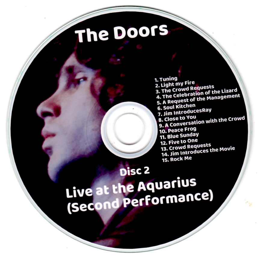 The Doors: The Second Performance - Aquarius Theater July 21, 1969 Live Concert (2CD) - Image 4