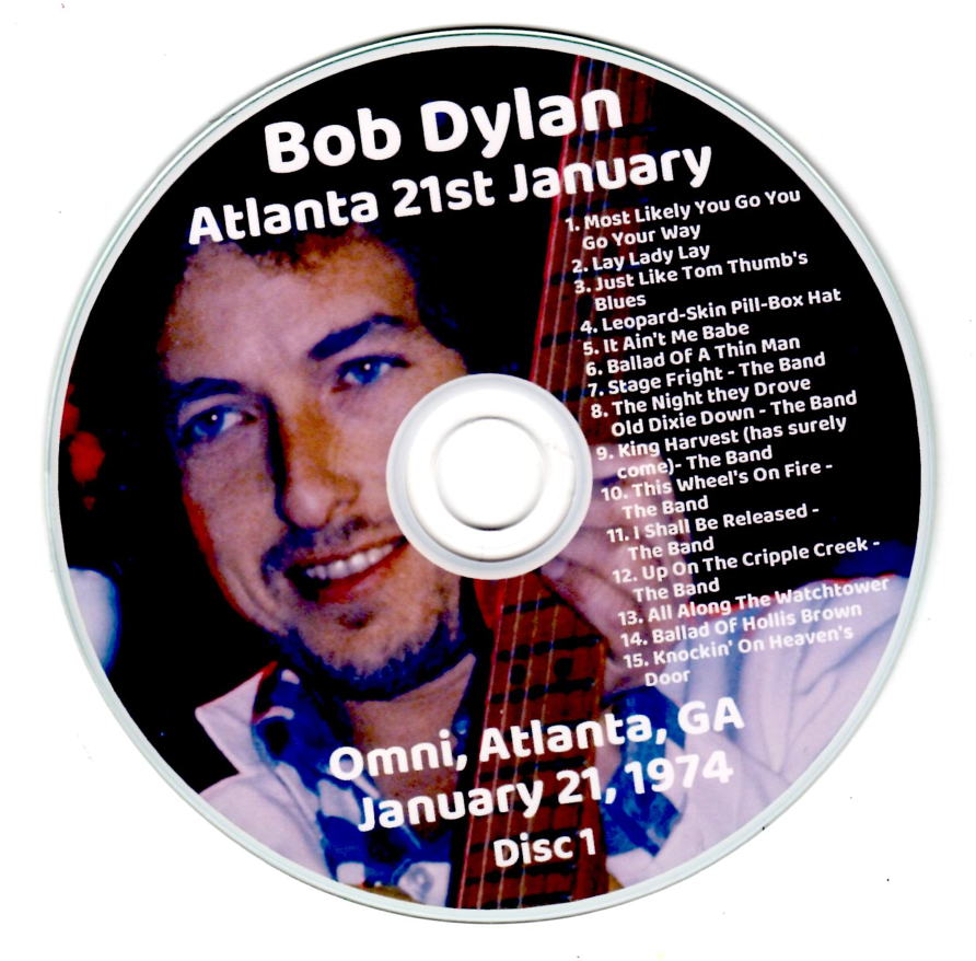 Bob Dylan: Omni, Atlanta, GA January 21, 1974 Live Concert (2CD) - Image 3