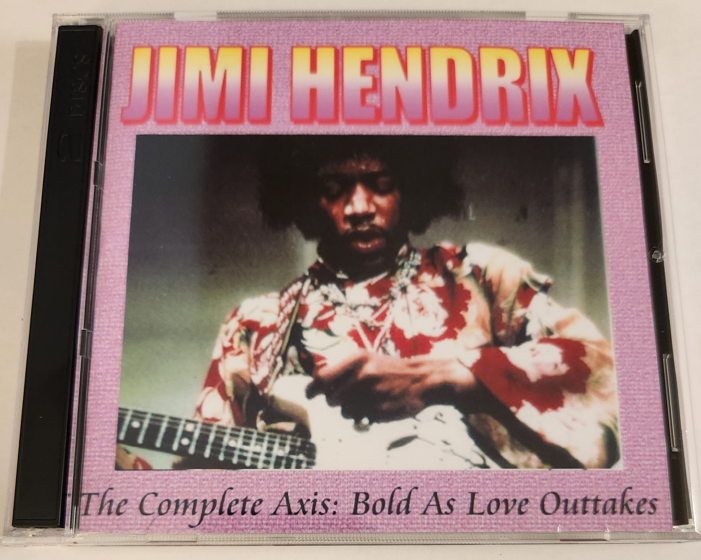 Jimi Hendrix: The Complete Axis: Bold As Love Outtakes Olympic Sound Studios, London May 4, 1967 to November 13, 1967 Studio Sessions, Outtakes (2CD)