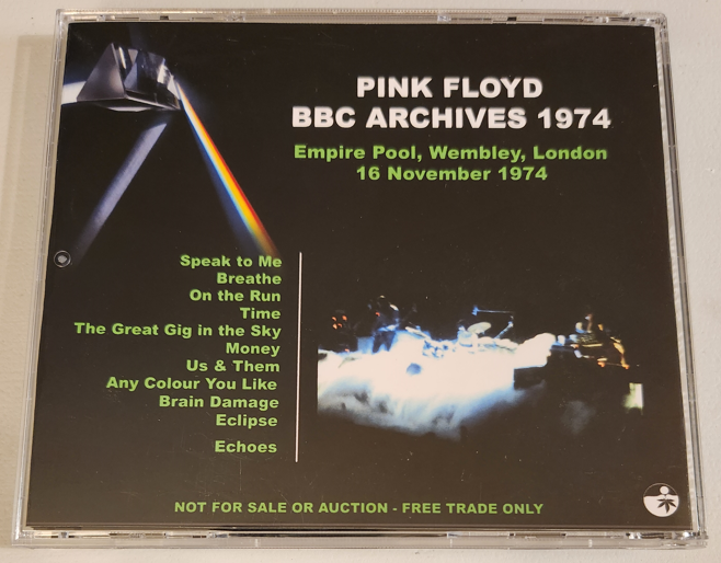 Pink Floyd: BBC Archives 1974 - London, Wembley Empire Pool, November 16, 1974 Live Studio Concert Sessions (1CD) - Image 2