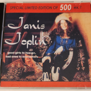 Janis Joplin w/ Kosmic Blues Band - Goode Girls To Heaven, Bad Ones To Everywhere - Amsterdam, April 1, 1969 Live Concert + Interview (1CD)