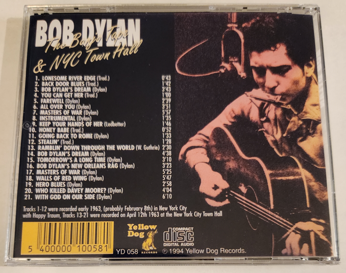 Bob Dylan: The Banjo Tape & NYC Town Hall - Studio Outtakes + Live Concert (1CD) - Image 2