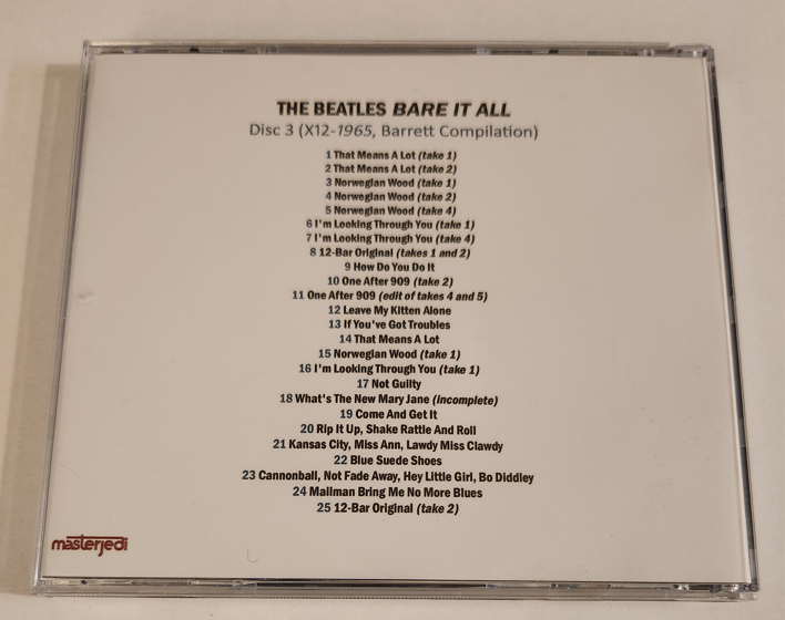 The Beatles: Bare It All- The complete recordings of John Barrett - Studio Sessions, Outtakes, Demos (5 Single CDs) - Image 8