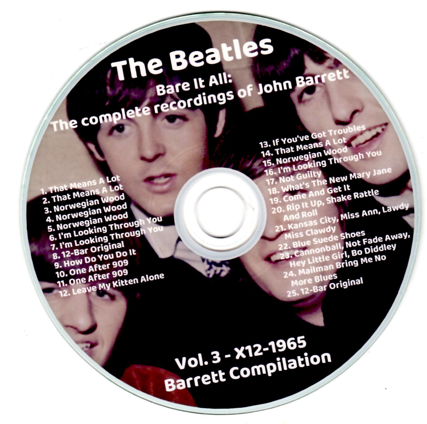 The Beatles: Bare It All- The complete recordings of John Barrett - Studio Sessions, Outtakes, Demos (5 Single CDs) - Image 9