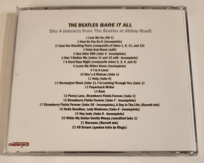 The Beatles: Bare It All- The complete recordings of John Barrett - Studio Sessions, Outtakes, Demos (5 Single CDs) - Image 14