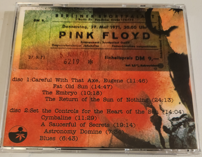 Pink Floyd: Berliner Sportpalast Berlin, Germany June 5, 1971 Live Concert (2CD) - Image 2