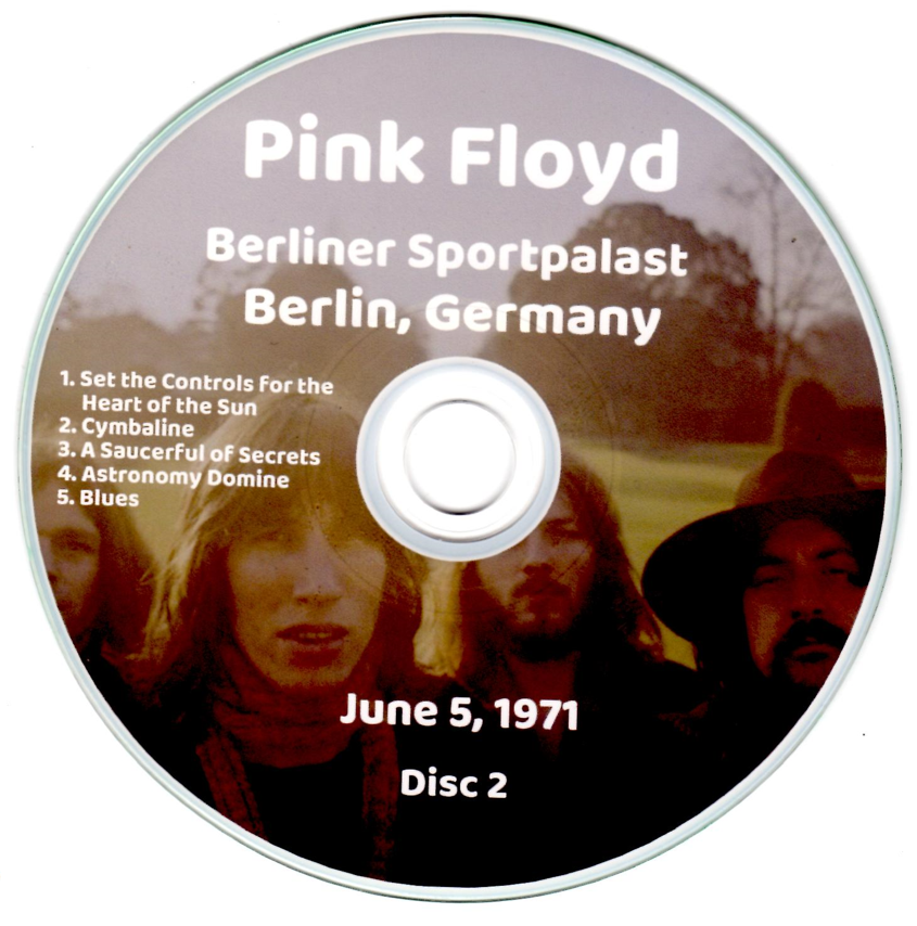 Pink Floyd: Berliner Sportpalast Berlin, Germany June 5, 1971 Live Concert (2CD) - Image 4