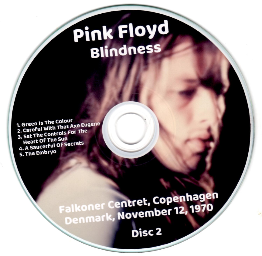 Pink Floyd: Blindness Falkoner Centret, Copenhagen, Denmark November 12, 1970 Live Concert (2CD) - Image 4