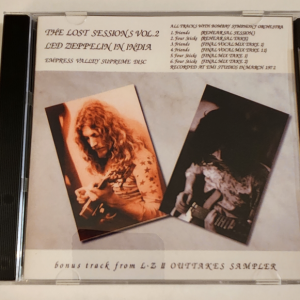 Led Zeppelin: EMI Studios, Bombay, India March 1972 Studio Sessions (1CD)