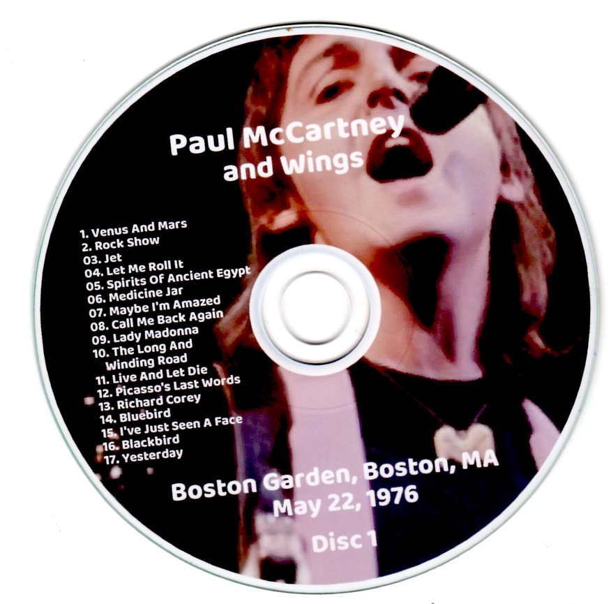 Paul McCartney & Wings: Boston Garden, Boston, MA May 22, 1976 Live Concert (2CD) - Image 3