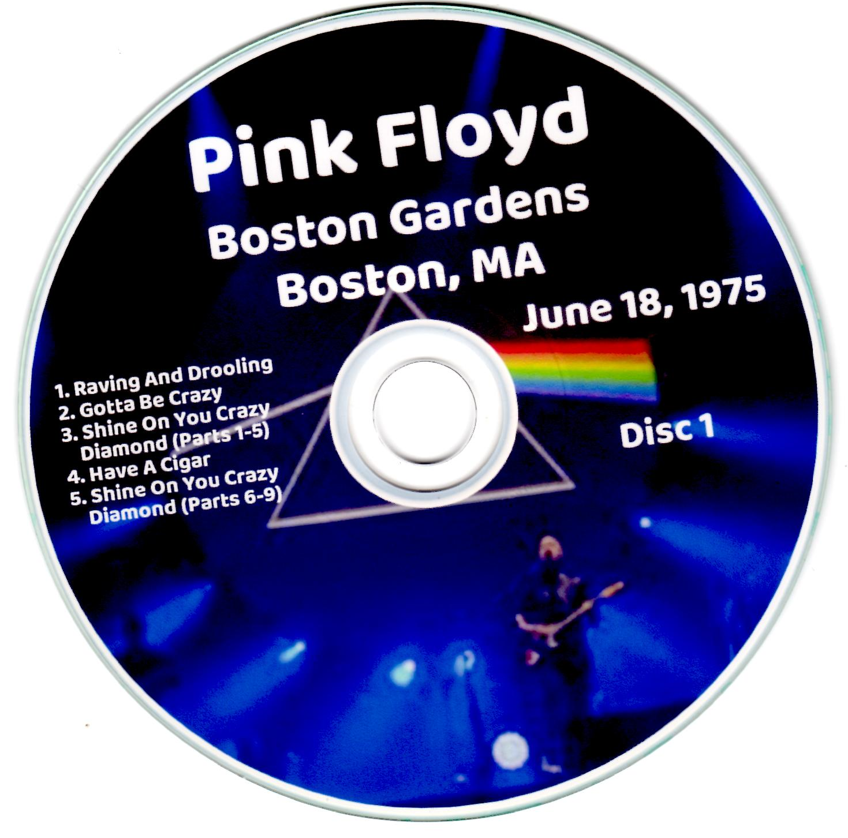 Pink Floyd: Boston Gardens Boston, MA, USA June 18, 1975 Live Concert (3CD) - Image 3