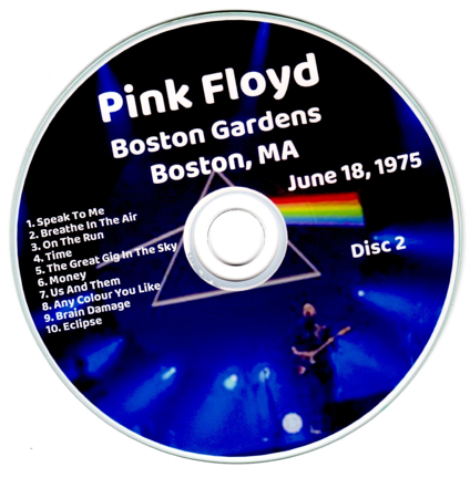 Pink Floyd: Boston Gardens Boston, MA, USA June 18, 1975 Live Concert (3CD) - Image 4