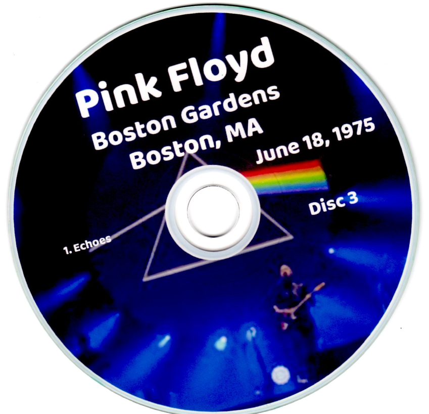 Pink Floyd: Boston Gardens Boston, MA, USA June 18, 1975 Live Concert (3CD) - Image 5