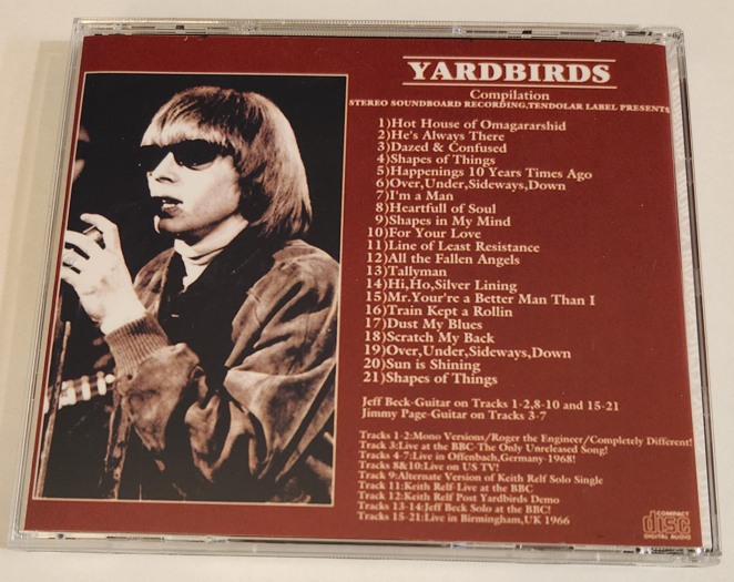 The Yardbirds: Broken Wings & Empty Nests - Live Studio Concerts, Sessions (1CD) - Image 2