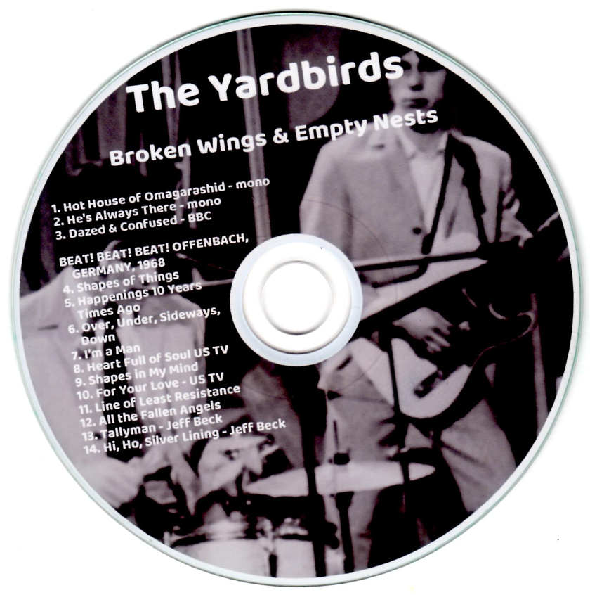 The Yardbirds: Broken Wings & Empty Nests - Live Studio Concerts, Sessions (1CD) - Image 3