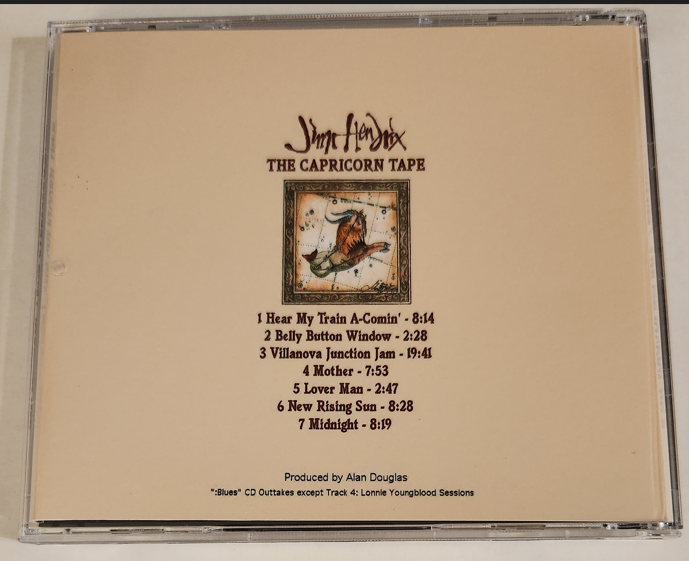 Jimi Hendrix: The Capricorn Tape (1968-70) - Studio Outtakes, Sessions, Demos (1CD) - Image 2