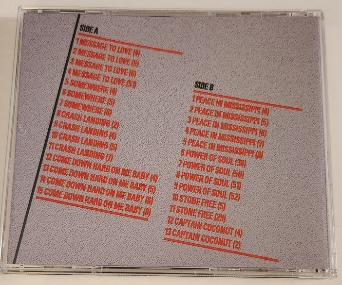 Jimi Hendrix: The Captain Coconut Experience - Crash Landing Studio Sessions, Outtakes Demos (2CD) - Image 2