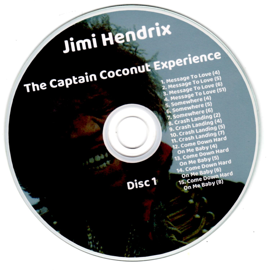 Jimi Hendrix: The Captain Coconut Experience - Crash Landing Studio Sessions, Outtakes Demos (2CD) - Image 3