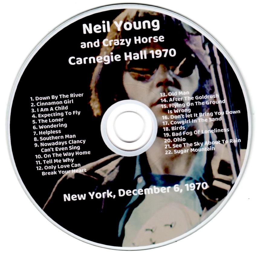 Neil Young: Carnegie Hall 1970 New York, December 6, 1970 Live Concert (1CD) - Image 3