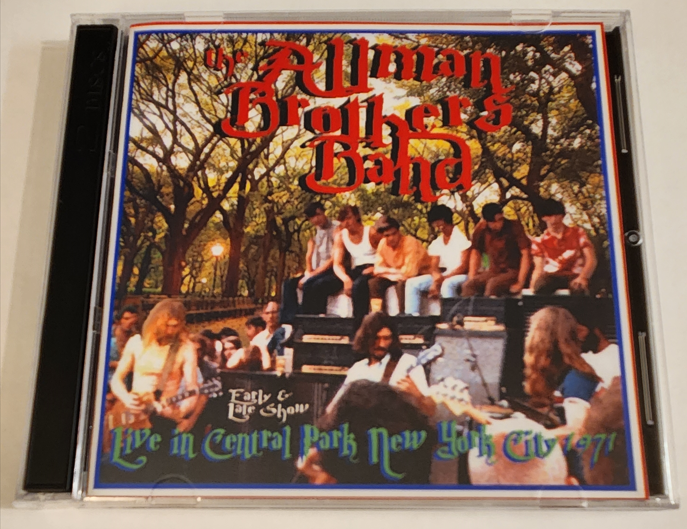 Allman Brothers: Central Park, New York July 21, 1971 Live Concert (2CD)