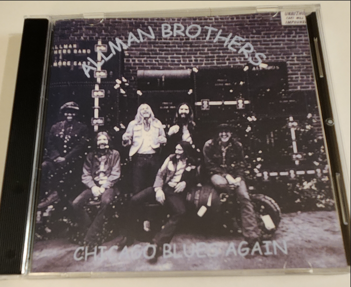 Allman Brothers: Chicago Blues Again WXRT, Chicago, IL, early 1971 Studio Sessions Outtakes (1CD)