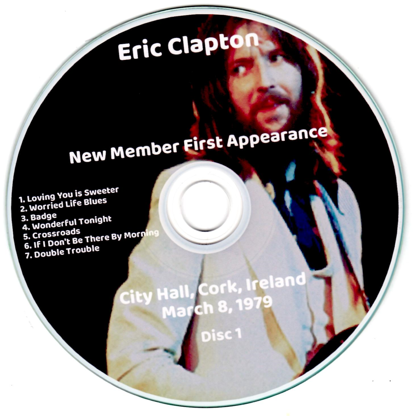 Eric Clapton: New Member First Appearance City Hall, Cork, Ireland March 8, 1979 Live Concert (2CD) - Image 3