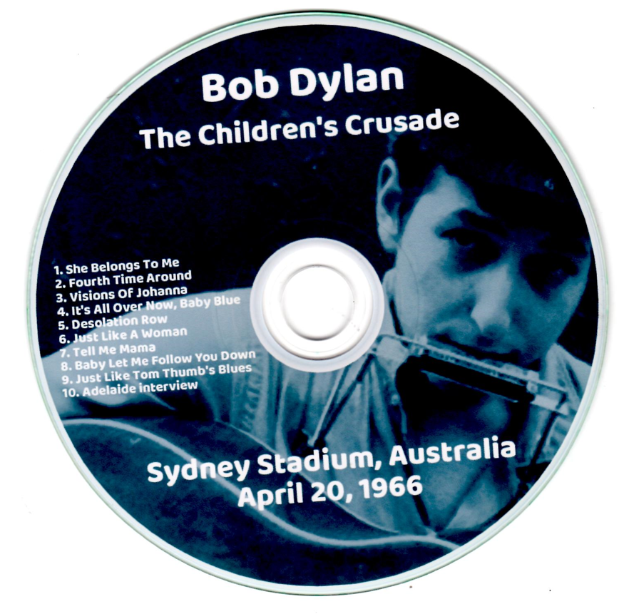 Bob Dylan: The Children's Crusade - Festival Hall, Melbourne, Australia April 20, 1966 Live Concert (1CD) - Image 3