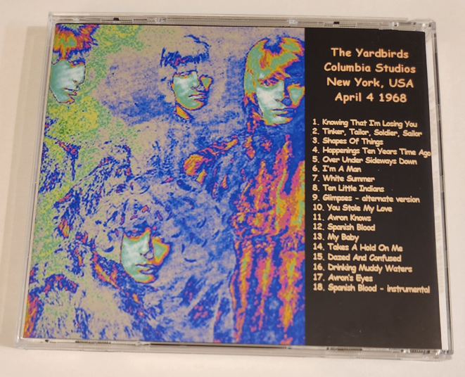 The Yardbirds: Cumular Limit Sessions - Columbia Studios, New York April 1968 (1CD) - Image 2