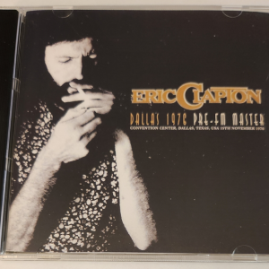 Eric Clapton: Dallas 1976: Convention Center, Dallas, TX November 15, 1976 Live Concert (1CD)