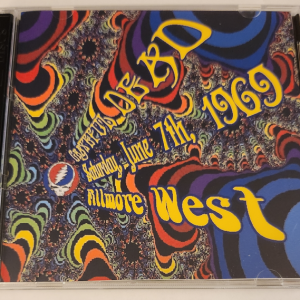 Janis Joplin w/ Grateful Dead: Fillmore West, San Francisco, CA June 7, 1969 Live Concert (2CD)