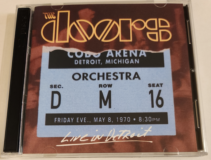 The Doors: Live in Detroit, MI. May 8, 1970 - Live Concert (2CD)