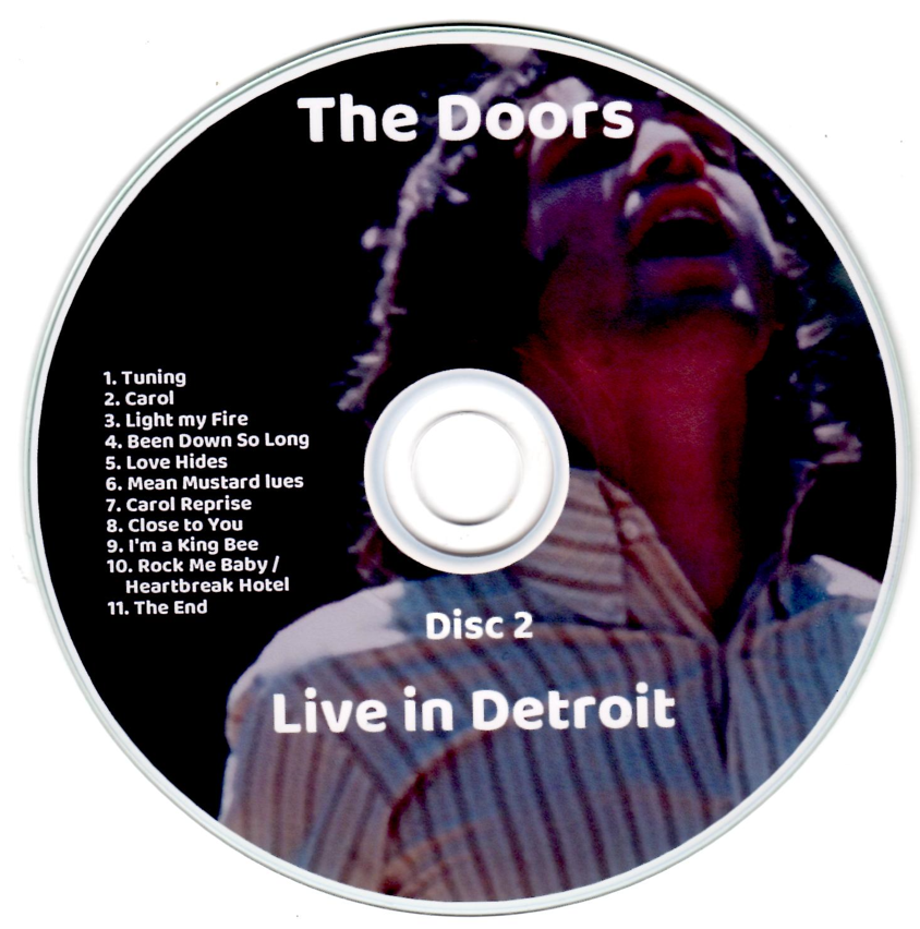 The Doors: Live in Detroit, MI. May 8, 1970 - Live Concert (2CD) - Image 4