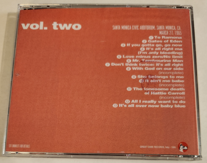 Bob Dylan: 1965 Revisited - Original 10CD version of Great Dane bootleg set - Studio Sessions, Demos Outtakes (4 Single CDs + 5 Double CDs=14 CDs) - Image 5