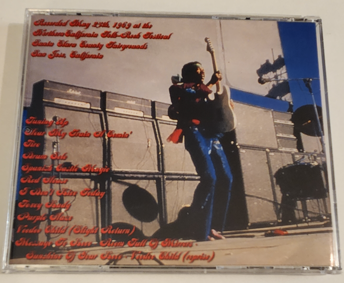 Jimi Hendrix: Do You Know The Way? - Northern California Folk Rock Festival, Santa Clara County Fairgrounds, San Jose, CA May 25, 1969 Live Concert (1CD) - Image 2