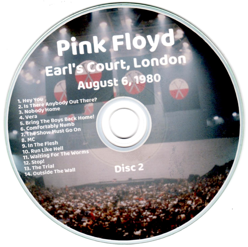 Pink Floyd: Bars In The Window Earl's Court, London August 6, 1980 Live Concert (2CD) - Image 4