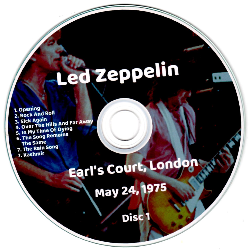 Led Zeppelin: To Be A Rock And Not A Roll - Earl's Court, London, May 24, 1975 Live Concert (4CD) - Image 3