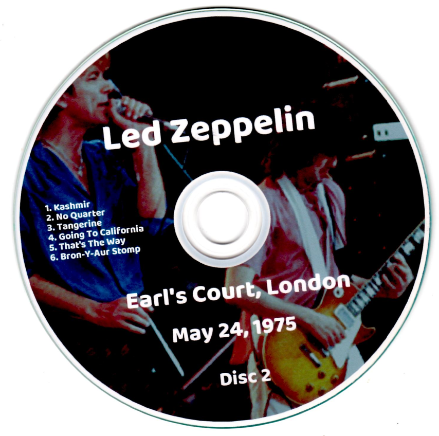 Led Zeppelin: To Be A Rock And Not A Roll - Earl's Court, London, May 24, 1975 Live Concert (4CD) - Image 4